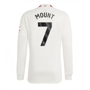Manchester United Mason Mount #7 Replica Third Stadium Shirt 2023-24 Long Sleeve
